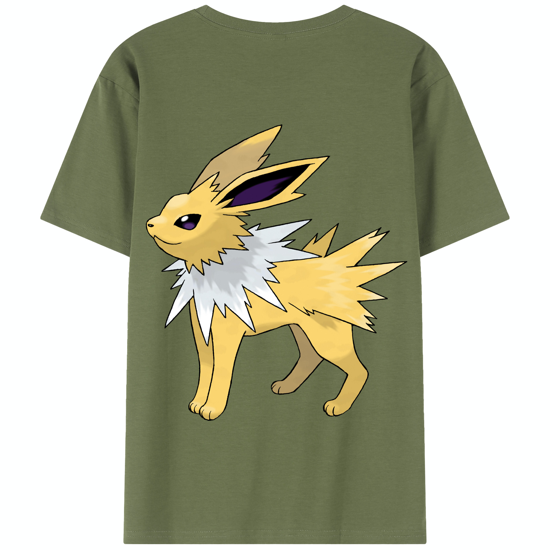 （画像用） ポケットモンスター Pokémon 綿100％半袖Tシャツ（背面プリント）